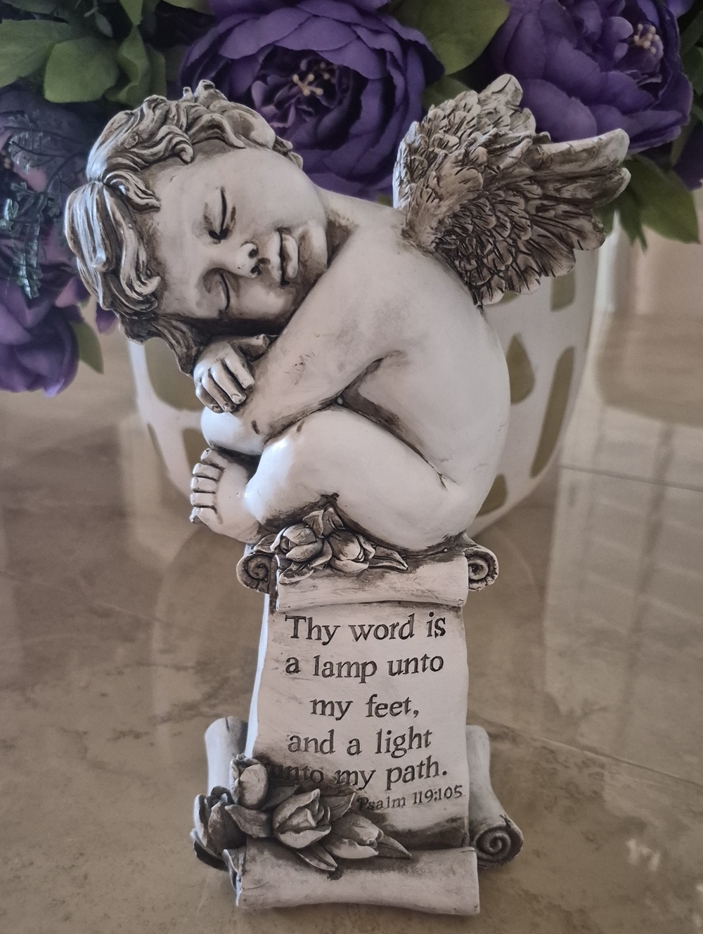 Neiman Marcus Cherub Sculpture